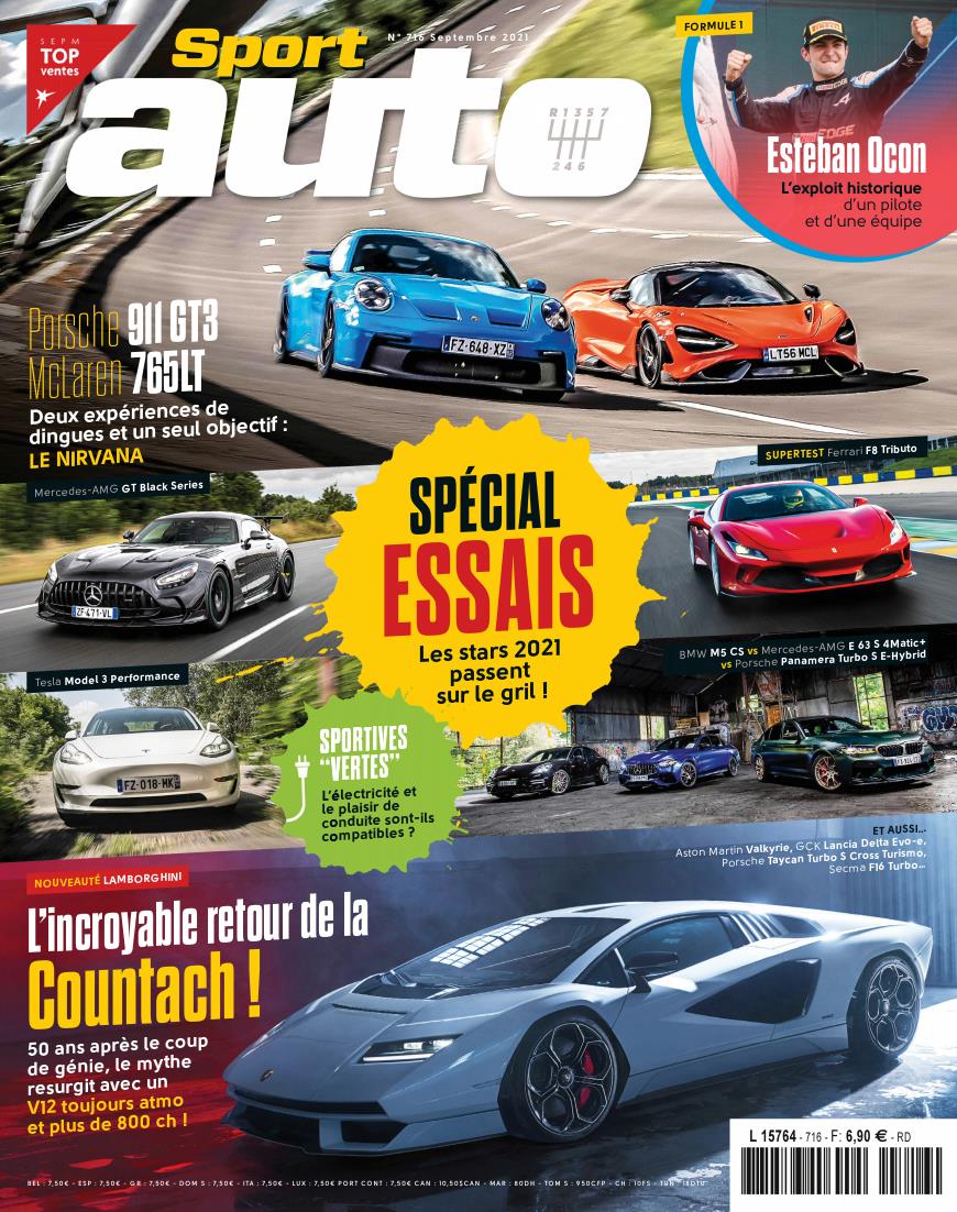 Журнал Sport Auto September 2021